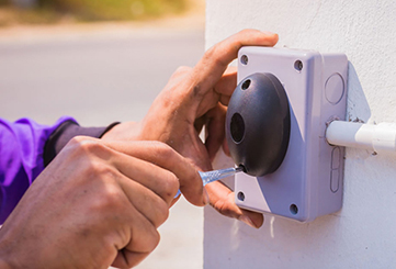 Electric Gate Sensor Installation in Palm Springs